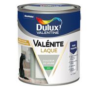 Dulux Valentine Peinture Laque Valénite Intérieur et Extérieur Multi-supports - Finition parfaite et lisse, Formule Haute Résistance - Satin Douceur de l'Aube 2 L