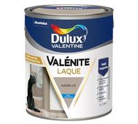 Dulux Valentine Peinture Laque Valénite Intérieur et Extérieur Multi-supports - Finition parfaite et lisse, Formule Haute Résistance - Mat Gazelle 2 L