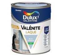 Dulux Valentine Peinture Laque Valénite Intérieur et Extérieur Multi-supports - Finition parfaite et lisse, Formule Haute Résistance - Satin Bleu Horizon 2 L