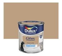 Peinture - DULUX VALENTINE - Moka Latte - 0,5 L - Monocouche - Satiné