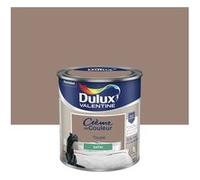 DULUX VALENTINE Peinture mur, boiserie crème de couleur DULUX VALENTINE taupe satiné 0.5L G