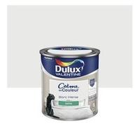 DULUX VALENTINE Peinture mur, boiserie et papier peint DULUX VALENTINE blanc intense satiné 0.5L Blanc G