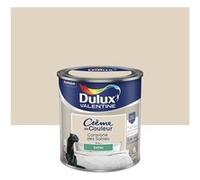Peinture - DULUX VALENTINE - Crème de Couleur - Satiné - Beige caravane des sables - 0.5L
