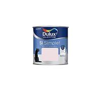Dulux Valentine Peinture Si Simple Peinture Intérieure Toutes Pièces - Peinture Mur et Plafond, Porte et Plinthe - Couleur : Le Rose - 0,5 L