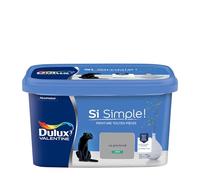 Dulux Valentine Peinture Si Simple Peinture Intérieure Toutes Pièces - Peinture Mur et Plafond, Porte et Plinthe - Couleur : Le Gris Foncé Satin - 2,5 L
