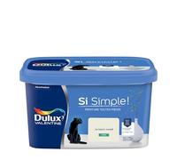 Dulux Valentine Peinture Si Simple Peinture Intérieure Toutes Pièces - Peinture Mur et Plafond, Porte et Plinthe - Couleur : Le Blanc Cassé Satin - 2,5 L