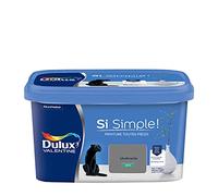 Dulux Valentine Peinture Si Simple Peinture Intérieure Toutes Pièces - Peinture Mur et Plafond, Porte et Plinthe - Couleur : L’Anthracite Satin - 2,5 L - 5328055