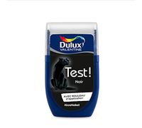 Testeur peinture Crème de couleur noir satin 30 mL - DULUX VALENTINE Noir G