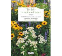 Dumont Calendrier hebdomadaire 2025 avec portraits de plantes et conseils pratiques, entretien du jardin et des plantes, 21 x 29,7 cm, avec de nombreux conseils utiles
