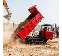 Dumper sur chenilles tout terrain pour jardin verger et construction | Dumper sur chenilles, mini benne à chenilles, petit benne à chenilles pour transporteur de benne hydraulique tout terrain
