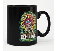 Dungeons & Dragons Officiellement Sous Licence The Eye Of The Beholder Tasse à Café, Mug (Noir)