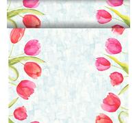 DUNI DuniCel Chemin De Table Tulipes Peintes 0,4x24m Lot 24