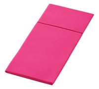 Duni Duniletto Poches à Serviettes Slim 40 x 33 cm Fuchsia Lot 65