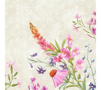 Duni Klassik Serviettes Floret 50 Pièces Lot De 1