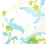 DUNI Serviettes en Papier 3 Couches 33 x 33 cm Elise Lot de 250