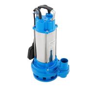 DunleyMin Pompe à eau sale en acier inoxydable, pompe submersible 2200 W avec interrupteur à flotteur, 26 m³/h Q MAX, 25 m H Max, IP68, poignée portable pour eaux usées, cave et besoins domestiques