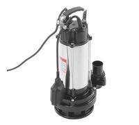 DunleyMin Pompe à eau sale en acier inoxydable, pompe submersible 2200 W avec interrupteur à flotteur, 26 m³/h Q MAX, 25 m H Max, IP68, poignée portable pour eaux usées, cave et besoins domestiques