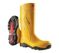 Dunlop Bottes de sécurité Purofort+ Full Safety T. 43 jaune polyuréthane S5 CI SRC EN I Quantité:1