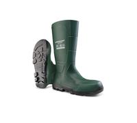 Dunlop Bottes de travail JobGUARD O4 – Imperméables à embout souple, antidérapantes SRC, vert 39