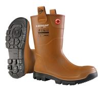 Dunlop Botte de sécurité Purofort RigPRO – S5 sécurité complète – Marron LJ2HR42