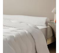 Dunlopillo - Traversin Confort Serein 160 cm - Soutien Medium | Fibre Creuse Siliconée - Dormeurs sur le Dos - Enveloppe 100% Coton - Lavable 40°C