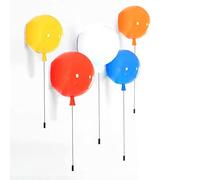 DUNMW Ballon créatif Applique Murale Ballon Coloré Applique Murale Chambre d'Enfant Applique Murale Décoration Applique Murale pour Chambre à Coucher, Allée de la Maternelle, Interrupteur à Corde