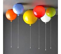 DUNMW Plafonnier Ballon Créatif Plafonnier Ballon Coloré Lustre Chambre d'Enfant Décoration Plafonnier pour Chambre à Coucher, Allée de la Maternelle, Interrupteur à Corde