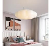DUNMW Plafonnier LED Cloud Suspension Lustre Plafonnier pour chambre d'enfant pour chambre à coucher, salon, chambre de garçon ou de fille, 36 W, 3 éclairages, 11,9''