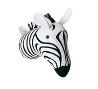 DUNMW Tenture murale 3D, décoration murale tête d'animal en toile, décoration murale pour chambre d'enfant, art mural à suspendre pour chambre d'enfant, jouets pour garçons, filles, chambre d'enfant