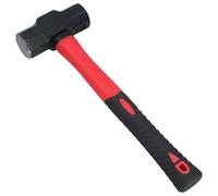 Dunnet Tools Mini marteau de 1,4 kg | Masse robuste avec poignée en fibre de verre et poignée en caoutchouc TPR | Petit marteau de démolition pour métal, brique, bois, béton | Outil pour bricolage et