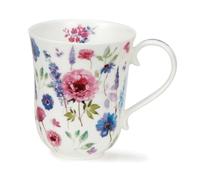 Dunoon Braemar Tasse en porcelaine fine Motif floral Rose 0,33 l
