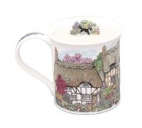 Dunoon Bute Country Cottages Tasse en porcelaine fine Motif chaume 0,3 l