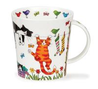 Dunoon Caingorm CA-HANO-Cats Mug en porcelaine anglaise à suspendre pour chats ou chiens