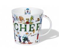Dunoon Caingorm Mug en porcelaine anglaise Motif Chef