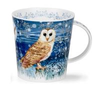 Dunoon Caingorm Mug en porcelaine anglaise Motif chouette pleine lune