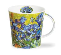 Dunoon Caingorm Mug en porcelaine anglaise Motif iris
