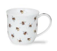 Dunoon Cumbrae Bees Tasse en porcelaine fine Motif abeilles 0,45 l