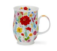 DUNOON Fine Bone China Tasse Suffolk Floral Burst 0,31 l (rouge)