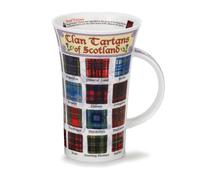 Dunoon Glencoe Tasse en porcelaine anglaise Motif Clan Tartans of Scotland