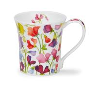 Dunoon Jura Tasse en porcelaine fine Motif pois de senteur floral 0,21 l