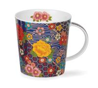 Dunoon Lomond Kyushu Tasse en porcelaine fine avec détails dorés Multicolore