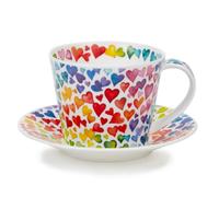Dunoon Lots of Love Islay Tasse à thé et soucoupe