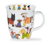Dunoon Nevis Knitwits Mug en porcelaine fine Motif chiens 0,48 l