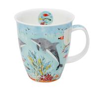 Dunoon Nevis NE-FLIP-Dolphin Tasse en porcelaine fine 0,48 l