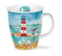 Dunoon Nevis NEBETS-Light House Mug en porcelaine fine Motif Beside The Sea 0,48 l