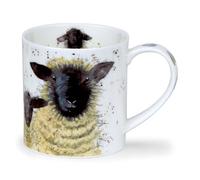 Dunoon Orkney Mug en porcelaine fine Motif mouton Suffolk 0,35 l