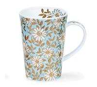 Dunoon Tasse en porcelaine fine en forme de Shetland fabriquée en Angleterre (Aqua)