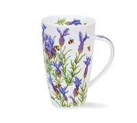 Dunoon Tasse en porcelaine fine Lavenders and Bee's - Capacité 600 ml