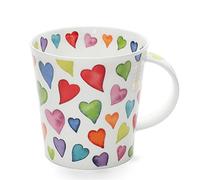 Dunoon tasse en porcelaine Motif cœurs avec chaud Design en forme de Cairngorm