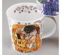 Dunoon tasse motif : adoration klimt le baiser, forme de tasse cairngorm